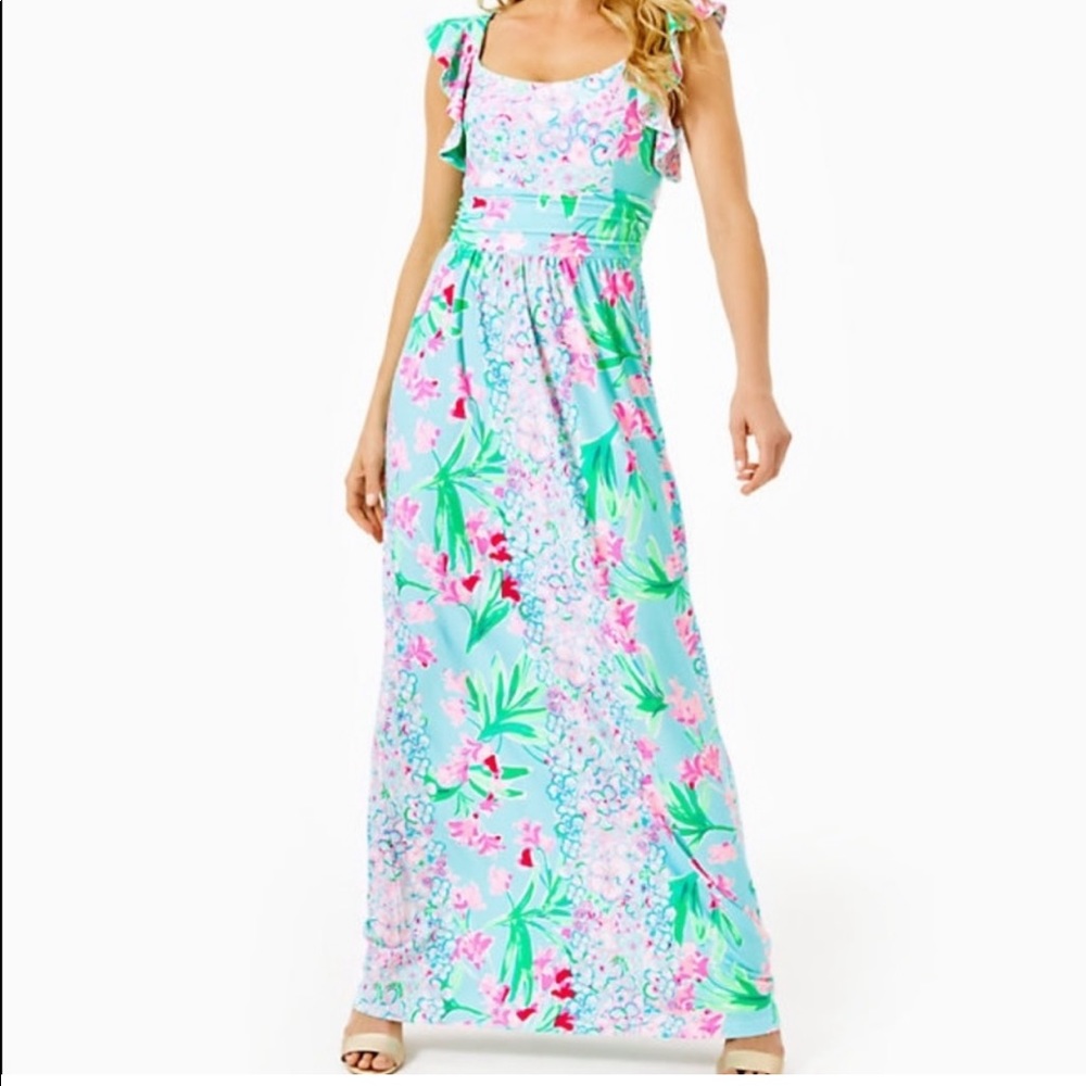 Lilly Pulitzer maxi dress xl